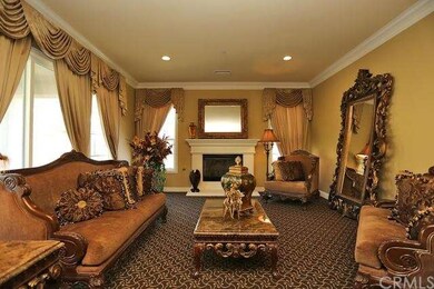 Formal Living Room: Custom Draperies, Fireplace, C