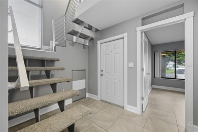 Staircase to second floor