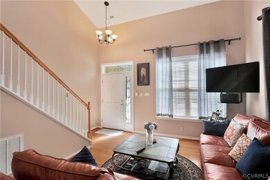 Front Door enters into main Living Room