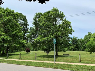 View from sidewalk