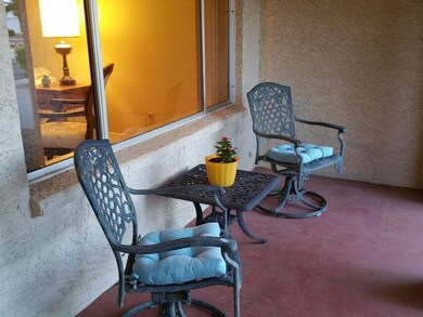 Cozy front porch