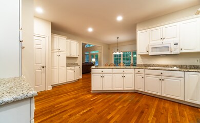 Kitchen looking toward eating area