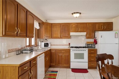 Beautiful kitchen with custom cabinets.