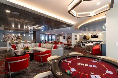 Clubroom with gaming table