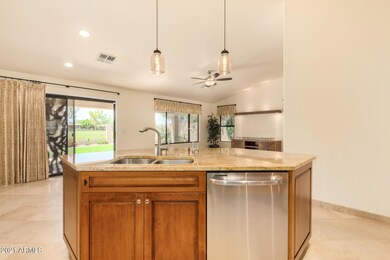 Kitchen to Family Room