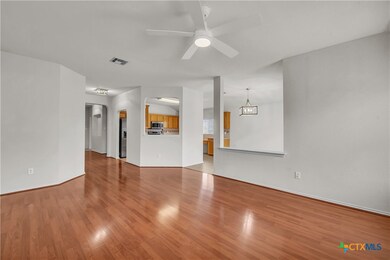 Living View into Kitchen and Dining