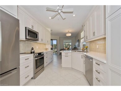 Kitchen with close up view of the premium cabinets