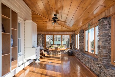 Open the front door to this amazing enclosed, heat