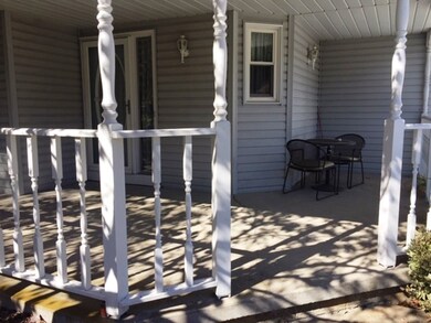 Wrap around front porch