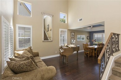 Living Room w/ 2 Story Ceiling