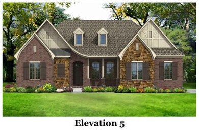 Dresden Elevation 5. Photo is a rendering. Not actual home. 