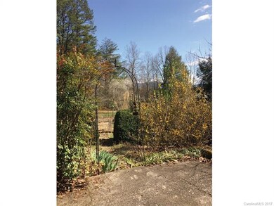 Entrance to vegetable garden - notice the view in 