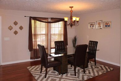 Separate dining area