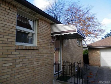 Exterior Front Side entrance to home