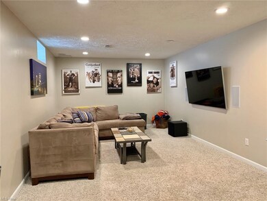 Lower Level also offers flat screen area for you t