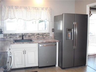 Kitchen with lots of natural light