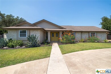 Manicured landscaping