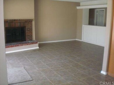 Living room with fire place