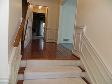 Entry/Foyer. Hardwood floors were added to entry h