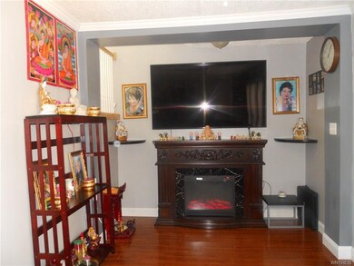 Electric Fireplace in the Living Room included