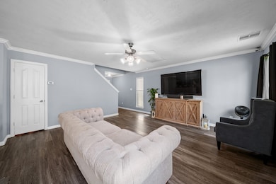 Half bath located near living room