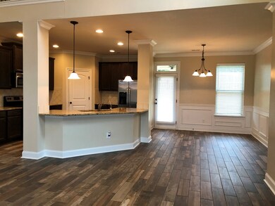 Kitchen open to greatroom
