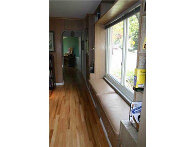 Living Room. Window seat in Living Room looks out 