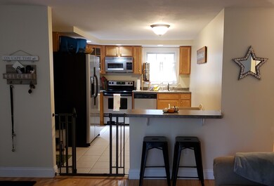 Kitchen straight on from LR