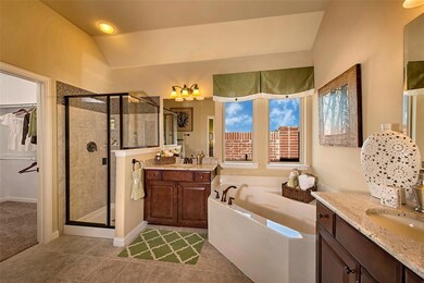 Beazer Homes Trinity Parks Silverado floorplan. Th