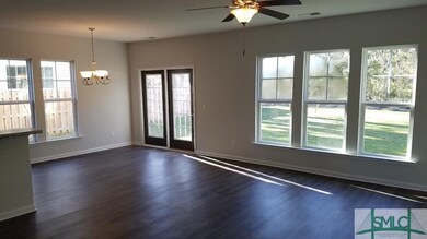 Open Living Room and Dining Area