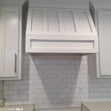 Subway tile and custom cabinets!