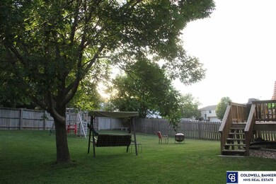 Fully fenced yard
