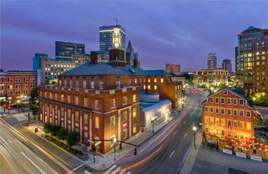 Take in this amazing view of Providence right from