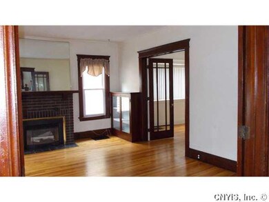 Living Room Large living room with fire place