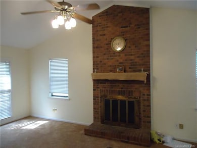 fireplace in living room
