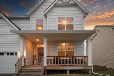 This south facing porch is a delightful place to enjoy coffee and the sunrise