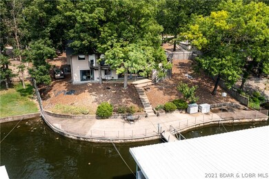 The lakefront side of this home is a sight to beho