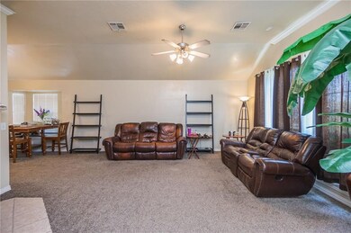 Nice sized Living Room open to Dining Room