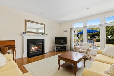 living room w/FP