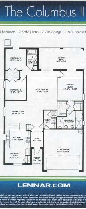 Columbus II floor plan