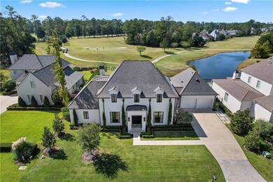 Golf course and pond views.