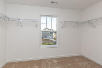 Huge master closet! One of two!
