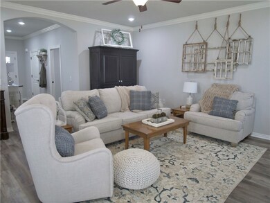 Stock photo, home will look similar.