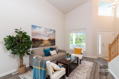 Vaulted ceilings and lots of light