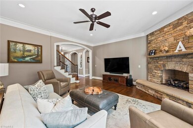 Living Room view into Foyer