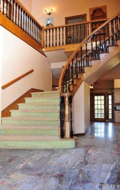 Marble entrance