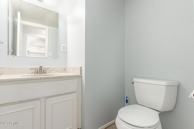 Downstairs half bath