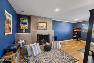 Bonus Room with Cozy Fireplace