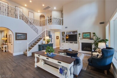 Hallway with gorgeous stairrail overlooking great