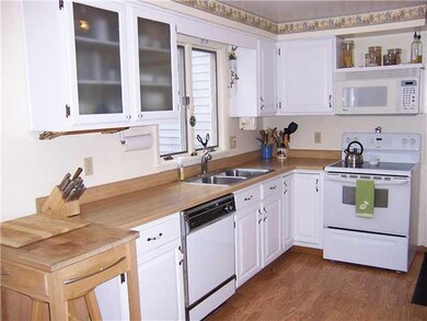 Kitchen. Nice bright kitchen with a new laminate f
